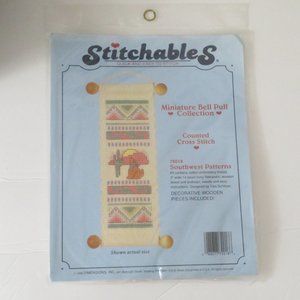 Stitchables Miniature Bell Pull Cross Stitch